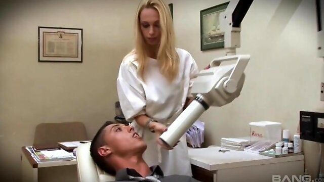 Dental Assistant Erica Fontes Lives Out Her Fantasy And Fucks A Hot Client