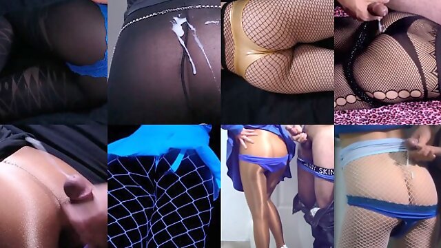 Panties Compilation, Russian Cumshot Compilation, Short Skirt, Clothed