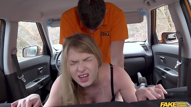 My Body Will Pay For My Lessons 2 - Fake Driving School