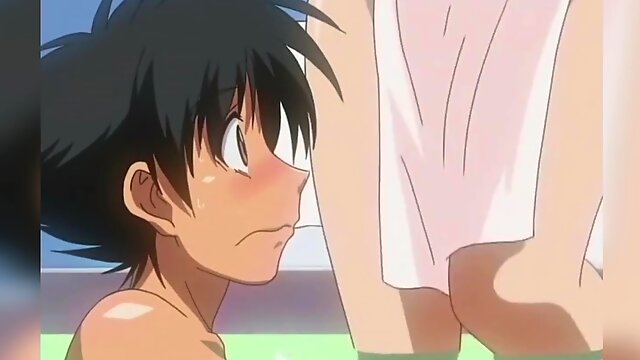 Hentai lány azt mondja a félénk fiúnak, hogy az egyetlen módja annak, hogy bebizonyítsa szerelmét az orgazmus: Hentai Uncensored