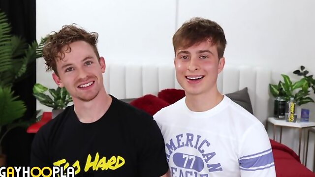 Fun little gay interview ith Kane Hardy and Lucas Walker