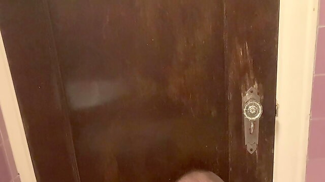 Playing with my anal toy and moaning hard 