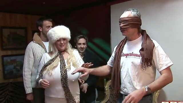 Blonde Kirstyn Halborg moans while being penetrated by her lover