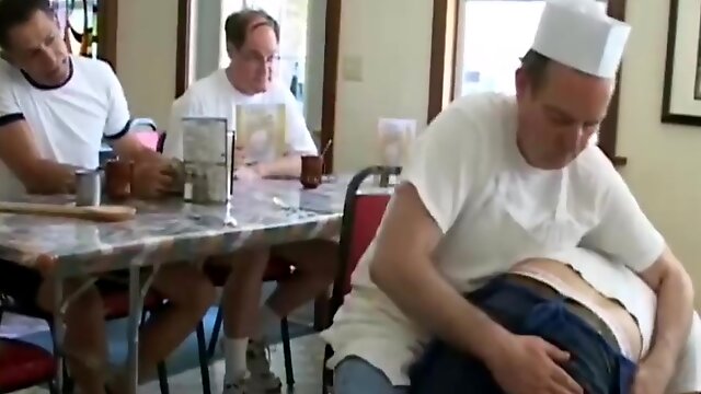 Mans Hand Spanking