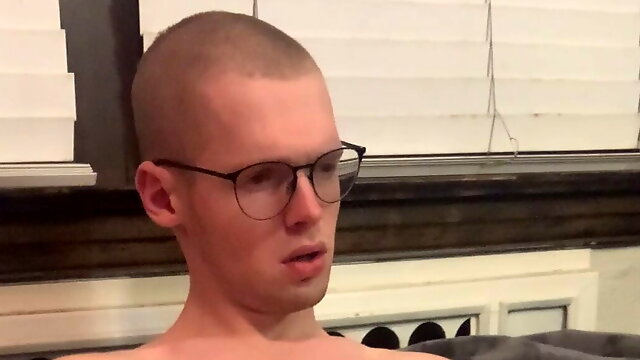 Hung Twink playing with his hole