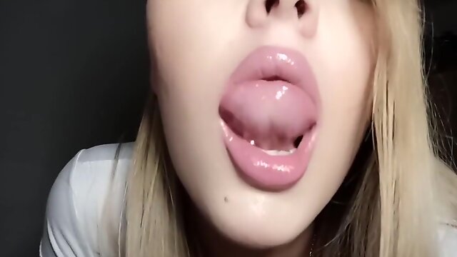 Asmr Siren - Mouth Tongue And Ahegao Face