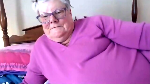 Bbw Granny Webcam, Granny Solo