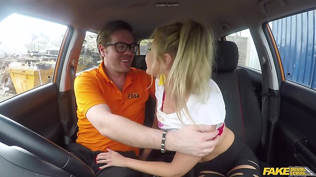 Fake Driving School - Polish Slit Humped After Lesson 1 - Ryan Ryder