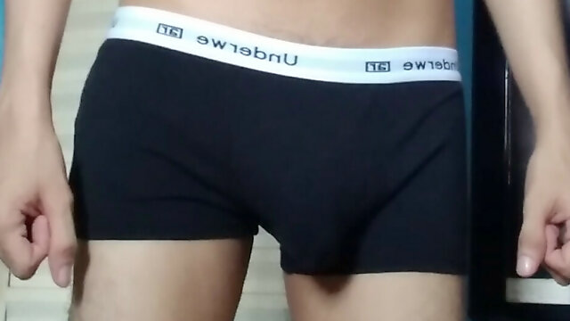 Boy tests new underwear he bought on Sh31N