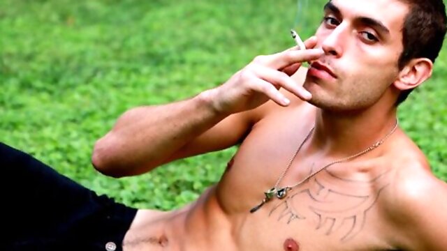 Dillon Rossi enjoys breathplay during hot fleshlight sex