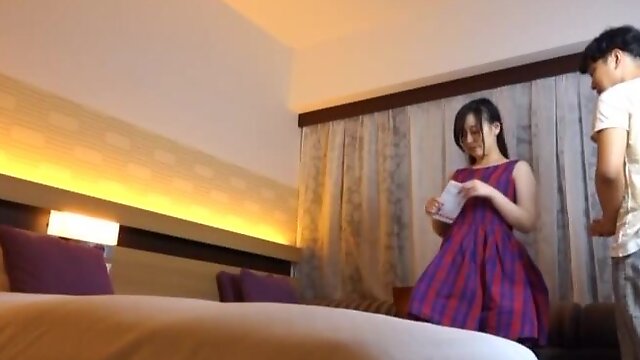 Shy Japanese girl gets seduced by a horny neighbor and fucked
