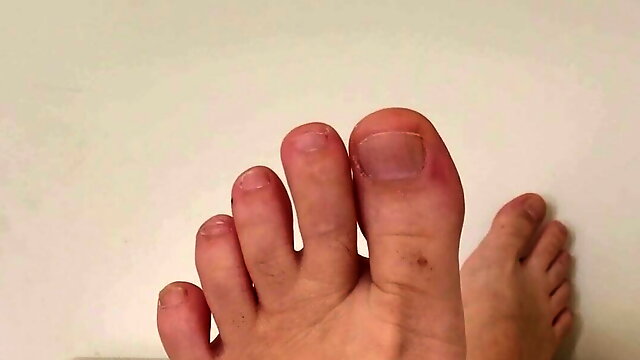 Male feet