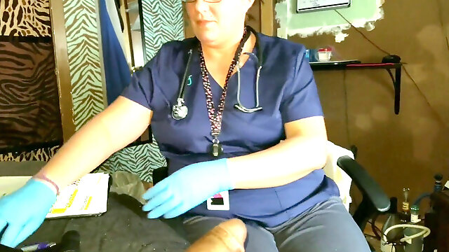 FootJob stamina Test Done By Nurse Stephanie