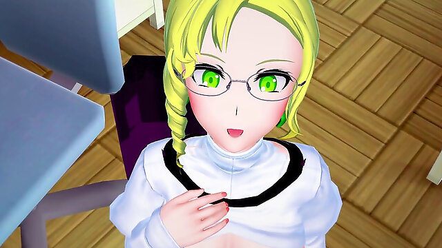 RWBY Glynda Goodwitch hentai pov