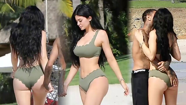 Kylie Jenner attempt not to jism.