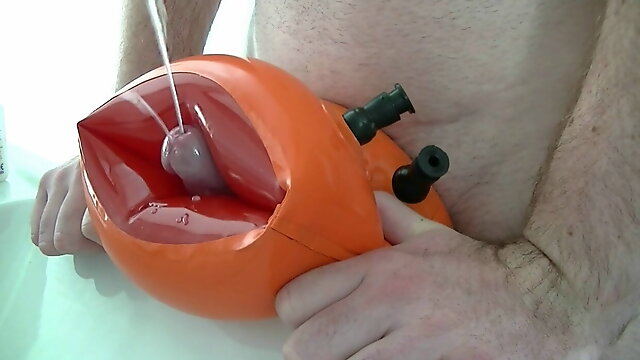 Fucking a latex waterwing