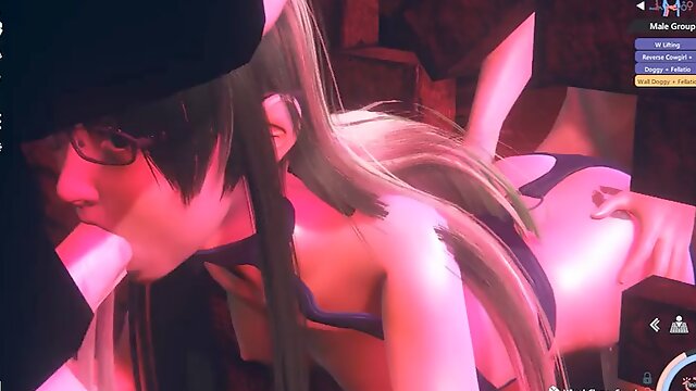 HONEY SELECT 2 - Linda HHHHIIII fucked and double penetrated on stage