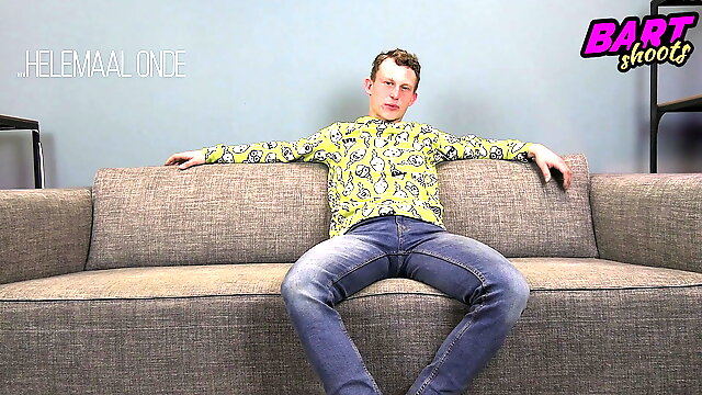 Little Twink is getting some help from the camera guy