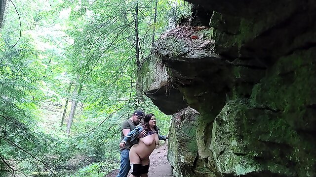 Hotwife Takes Cock Unprotected In The Woods