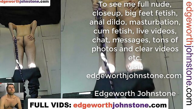 EDGEWORTH JOHNSTONE – Suit slowly undressing tease. Businessman in a suit. Hot suited DILF