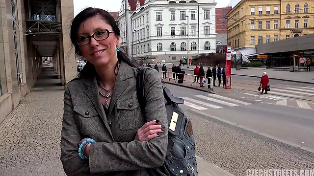 Reife Mature Glasses, Czech Streets, Pov Hairs Mature, Tschechisch Reife