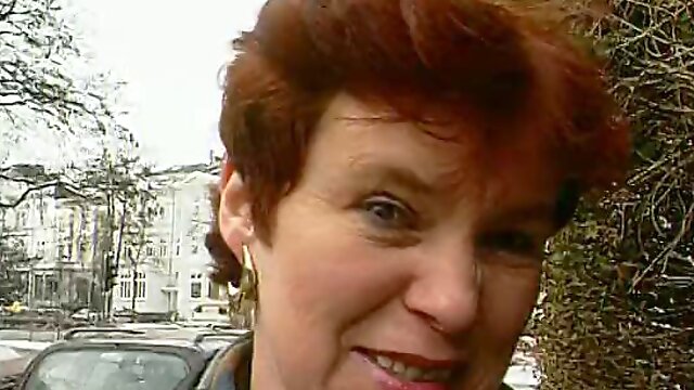 Mature German lady shows off