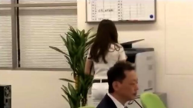 Japanese Office Lady Naughty Hardcore Fucking Sex Blowjobs Cream