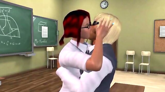 Naughty student banged by teacher