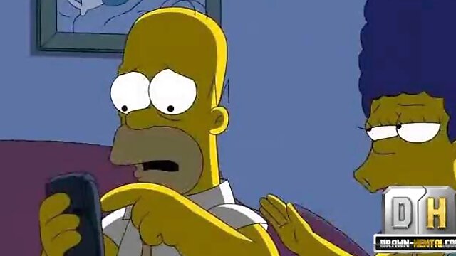 Simpsons Porn  Sex Night