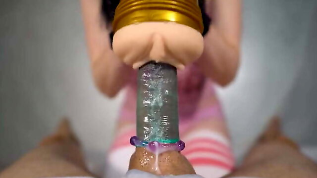 Perfect Condom Handjob