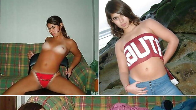 Sexy Ladies - Dressed And Undressed Slideshow #4