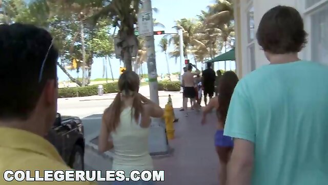 Collegerules - fun times in florida with super nice teens on spring break