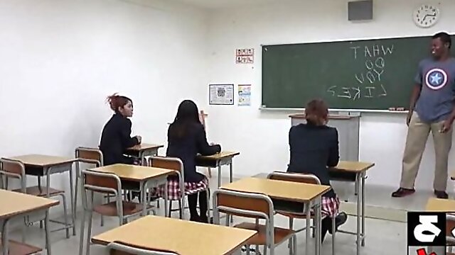 3 japanese schoolgirls vs bbc