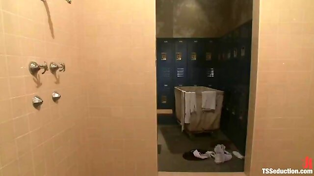 Shemale Locker Room