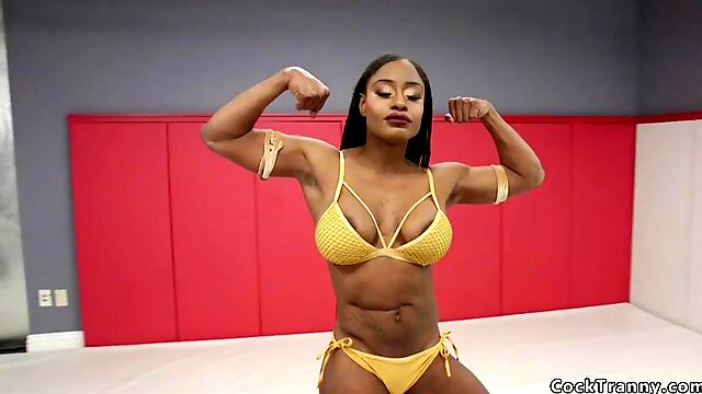 Ebony Model, Wrestling