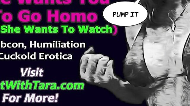 She Wants You To Go Homo And She Wants To Watch Bisexual Dubcon Erotic Audio Story by Tara Smith