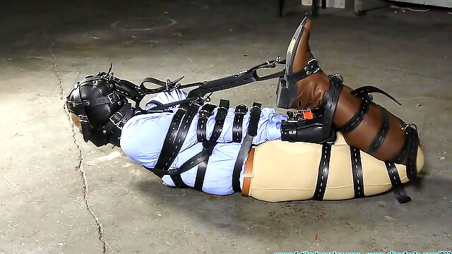 Strict Hogtie With Restraints