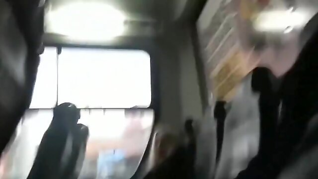 Blowjob On The Bus