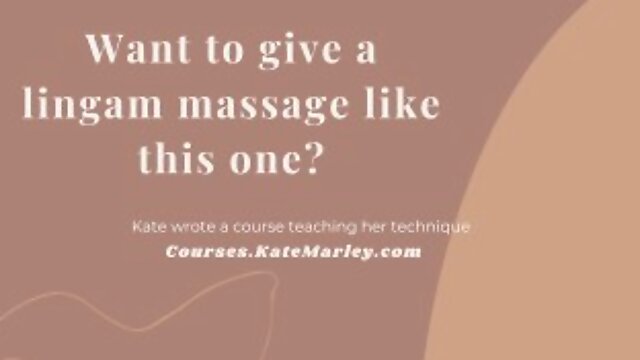 Close-up of Sensual Prostate Massage & Best Handjob - Kate Marley
