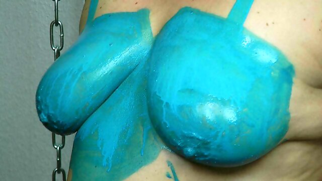 Annadevot - Played with latex paint