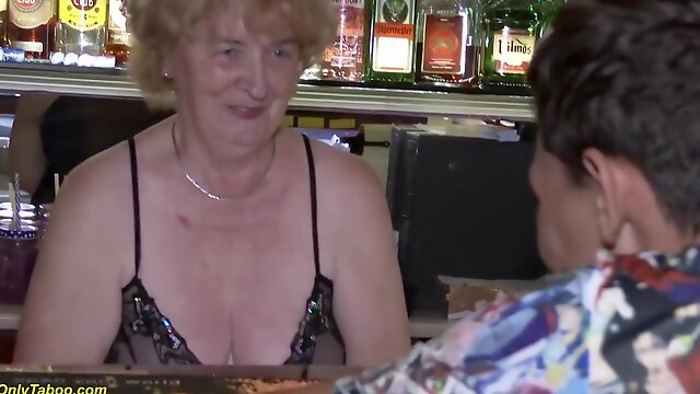 Grandma Young Cock, Chubby Blonde, Surprise
