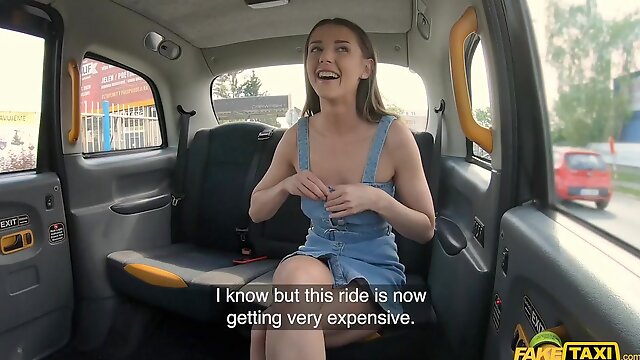 Sybil makes out with cabbie in the backseat