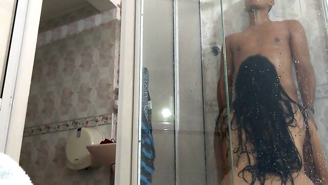 Sucking Teaseing And Seducing In The Bathroom With My Bbc