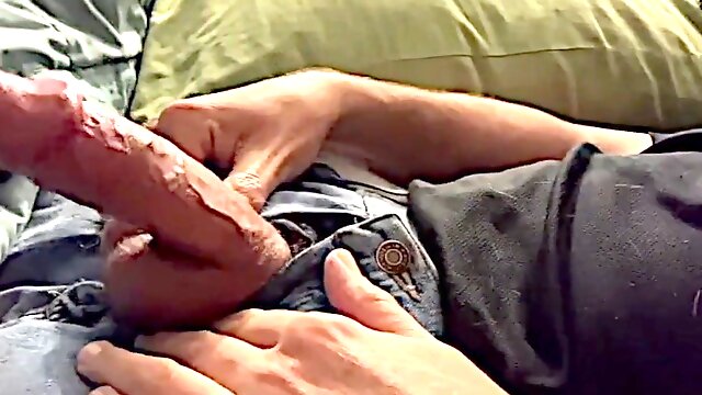 Sinewy knob packing my Navel with Cum