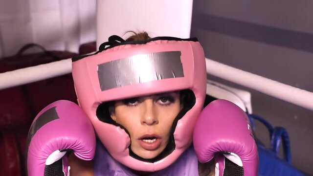 Perverted boxing coach uses his cock for motivation