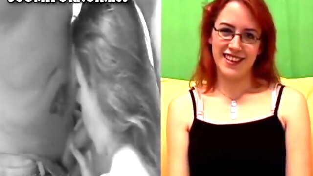 Cute Nordic Amateur 19yo Teen With Glasses - Classic Casting