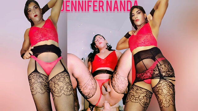 Jennifer Nanda trans analvideo dildos