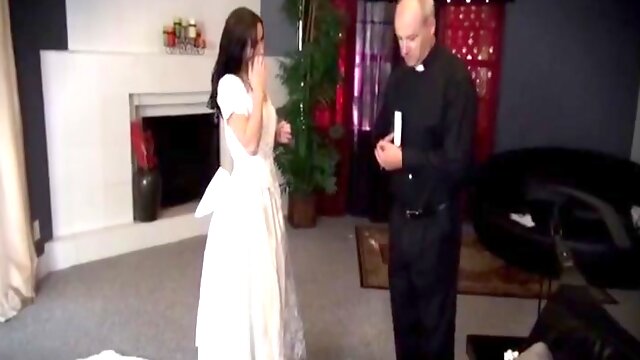 Unfaithful Bride Fcked By Priest