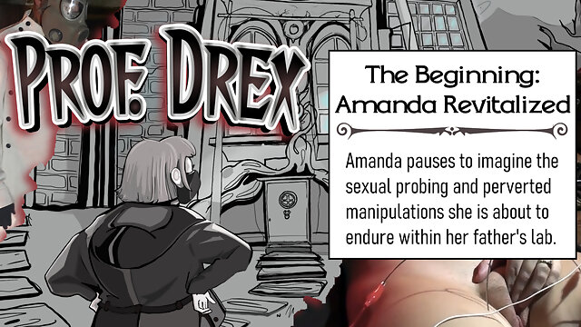 Professor Drex - Steampunk Graphic Novel SciFi Porn!