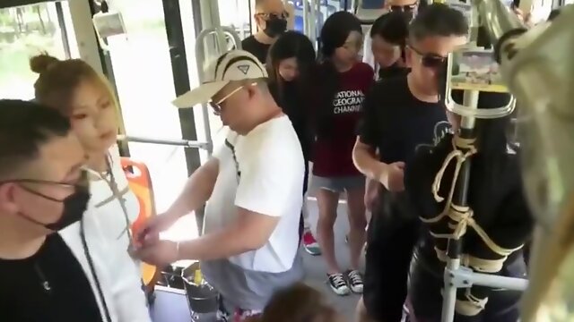 Japanese Uncensored Bus, Asian Bdsm Uncensored, Asian Bondage
